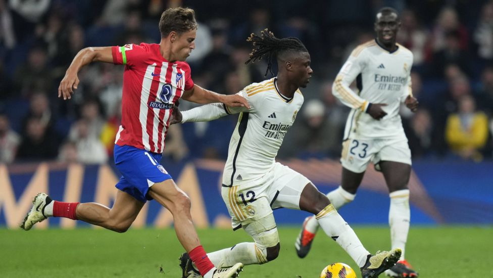 Real Madrid hat es im Derby gegen Atletico verabsäumt, seine Tabellenführung in der spanischen Fußball-Liga auszubauen