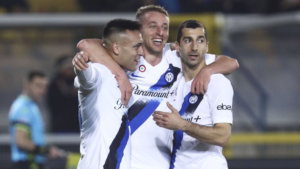 Inter Mailand hat seinen klaren Vorsprung an der Tabellenspitze der italienischen Fußball-Meisterschaft gewahrt