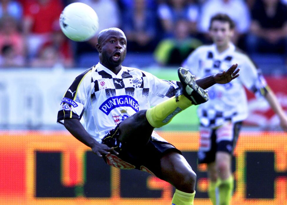 Charles Amoah | 3,93 Millionen Euro von FC St.Gallen | Saison 2000/01 © GEPA