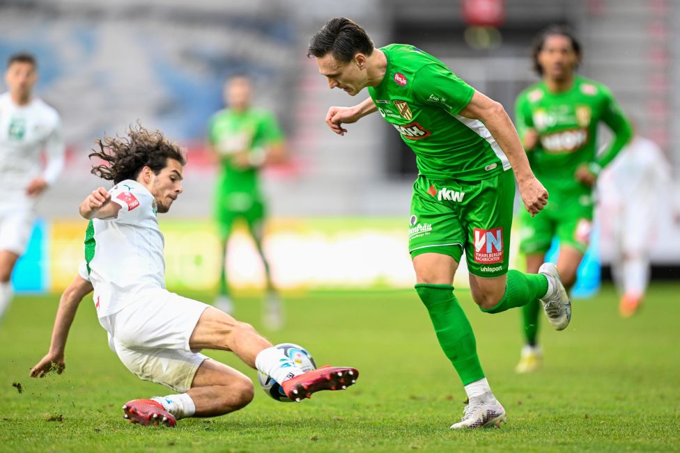 Lustenau gegen WSG als erstes Finale im Abstiegskampf