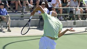 Tennis-Olympiasieger Alexander Zverev hat souverän die dritte Runde des hochklassigen ATP-Masters in Indian Wells erreic