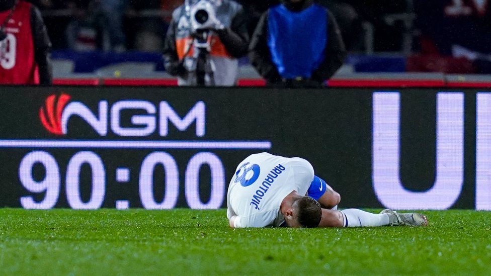 Marko Arnautovic hat sich am Samstag bei Inter Mailands 1:0-Auswärtssieg in der Serie A gegen seinen Ex-Club Bologna ver