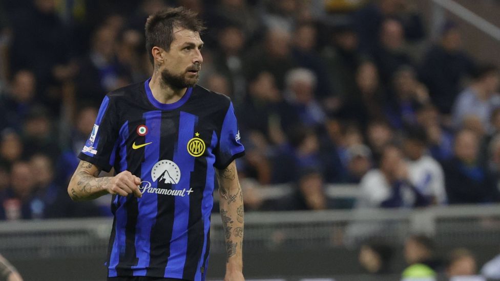Verteidiger Francesco Acerbi von Inter Mailand ist von den kommenden Spielen der italienischen Fußball-Nationalmannschaf