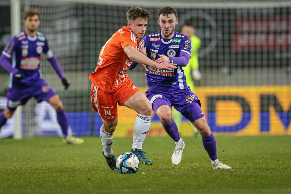Klagenfurt gegen Hartberg als Duell der Meistergruppen-Underdogs
