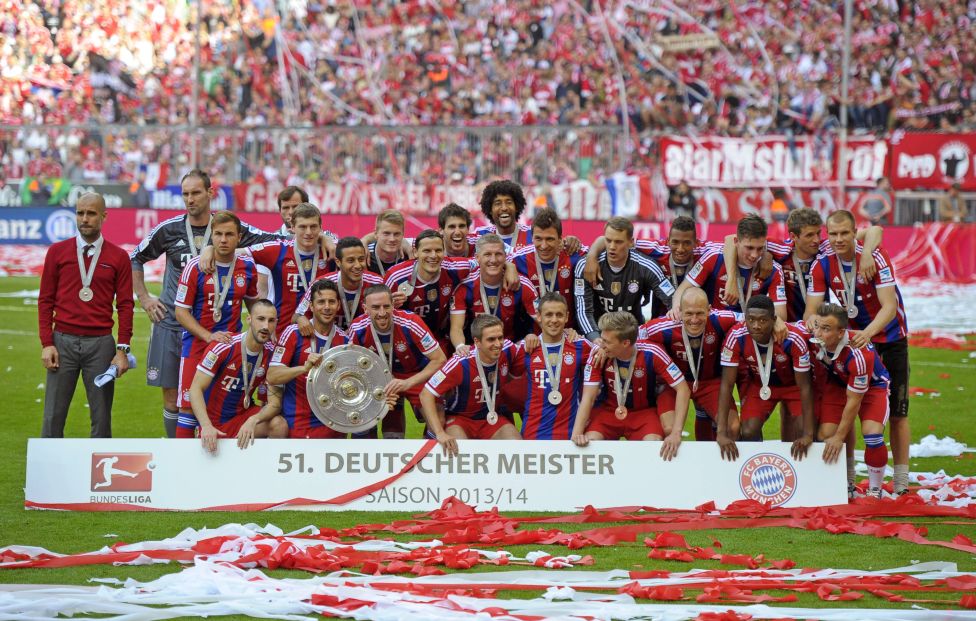 Deutscher Meister 2014 - FC Bayern München