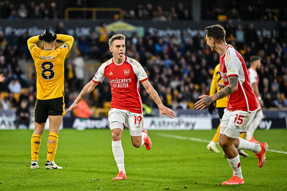 Arsenal springt nach Sieg gegen Wolves vorerst auf Platz eins