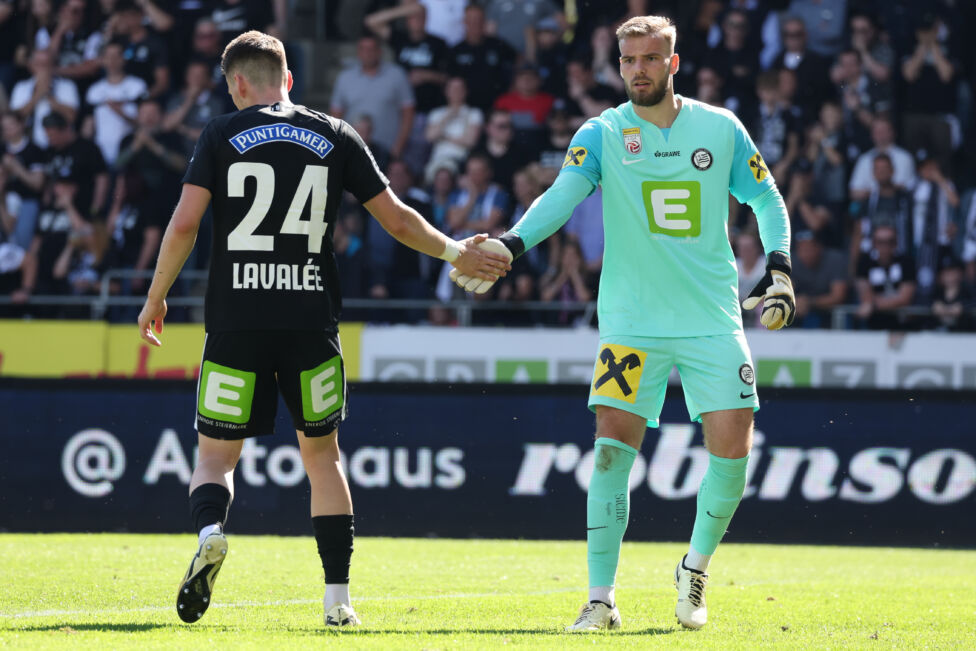 23 - Gegentore in 31 Spielen weisen Sturm als Abwehrbollwerk der Liga aus (Salzburg: 28)