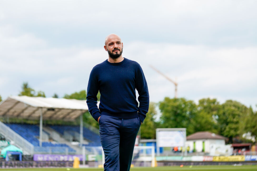 3 - Drei Trainer (Jaissle, Struber, Cinel) standen in der Pflichtspielsaison 2023/24 an Salzburgs Seitenlinie