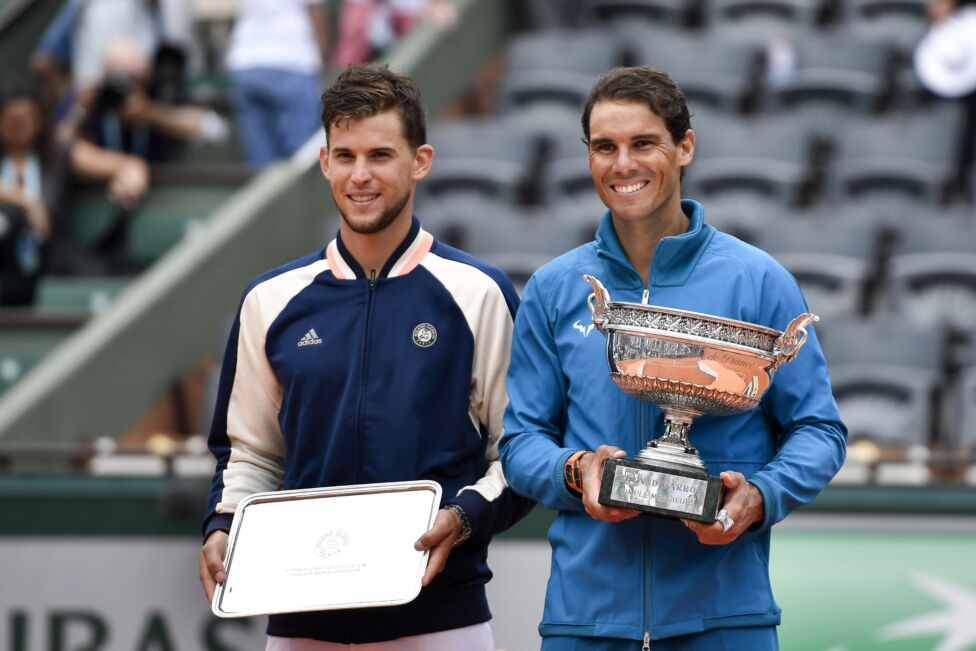 2018 – Erstmals standen sich Thiem und Nadal im Endspiel der French Open gegenüber – der Sieg ging jedoch klar an den Sp