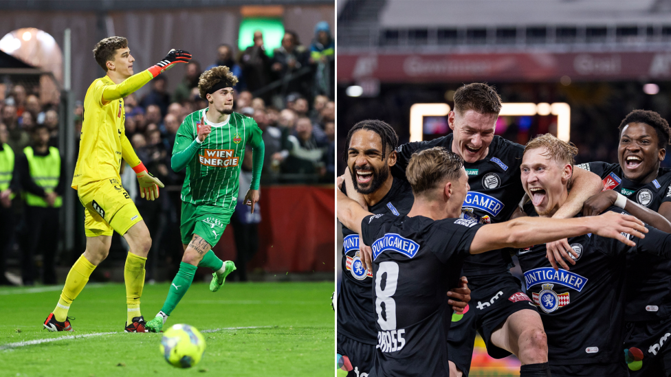 Der Weg von Rapid und Sturm ins ÖFB-Cup-Finale