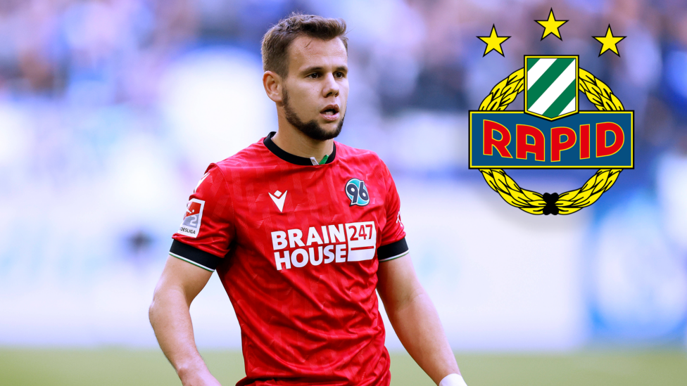 Der SK Rapid steht vor einem Transfercoup: Louis Schaub wird nach Sky-Informationen zu den Hütteldorfern zurückkehren
