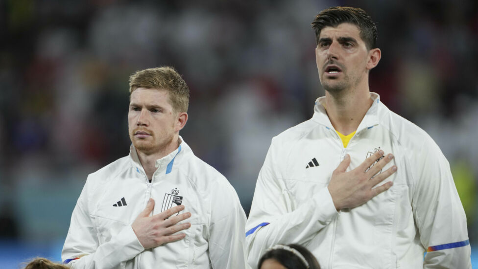 Belgiens Teamchef Domenico Tedesco verzichtet bei der Fußball-EM in Deutschland auf Tormann Thibaut Courtois von Real Ma