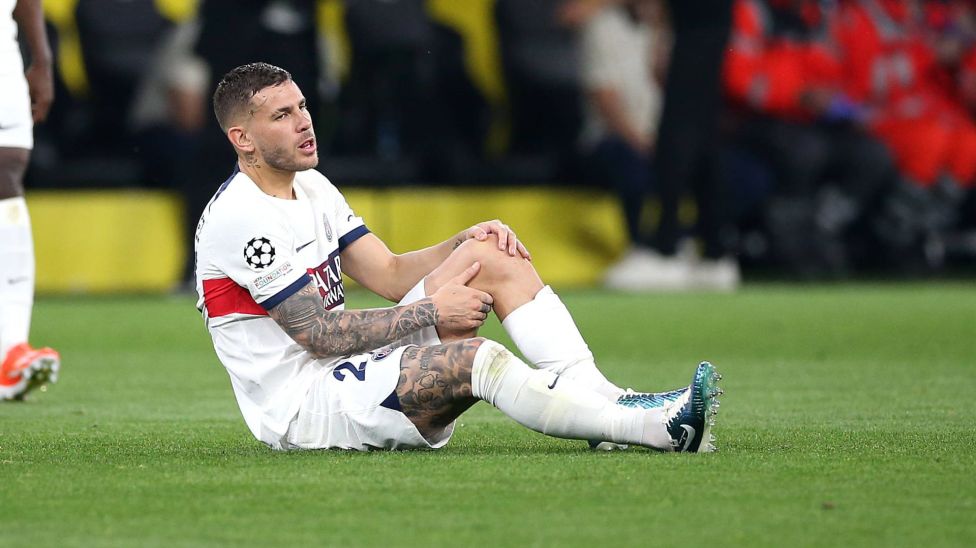 Lucas Hernandez hat sich im Spiel von Paris Saint-Germain bei Borussia Dortmund schwer verletzt und wird die EM im Somme