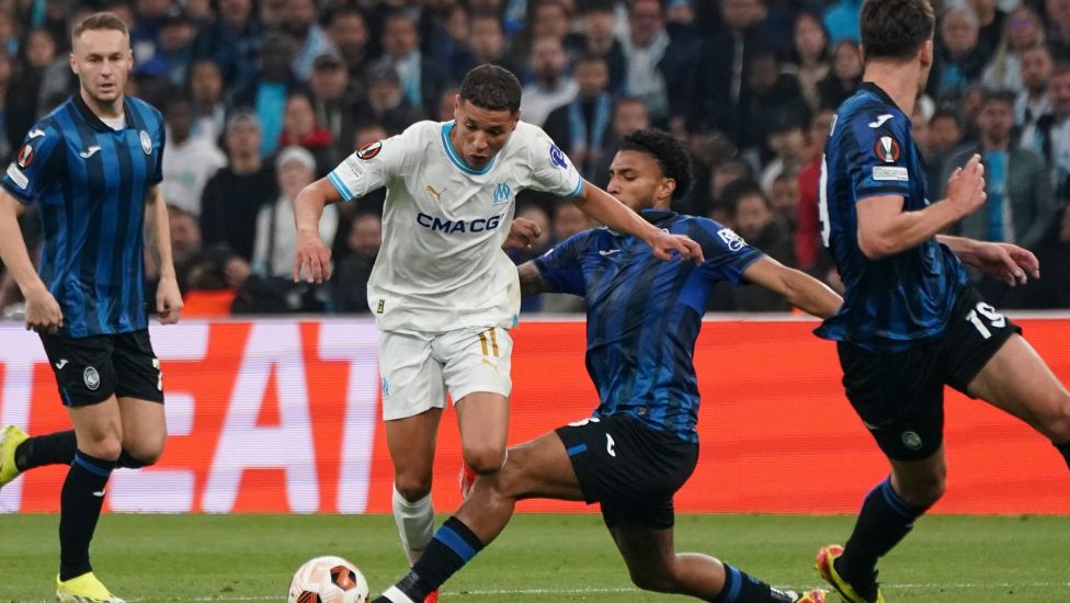 Olympique Marseille und Atalanta Bergamo trennen sich im Hinspiel des Halbfinales in der UEFA Europa League mit einem Remis