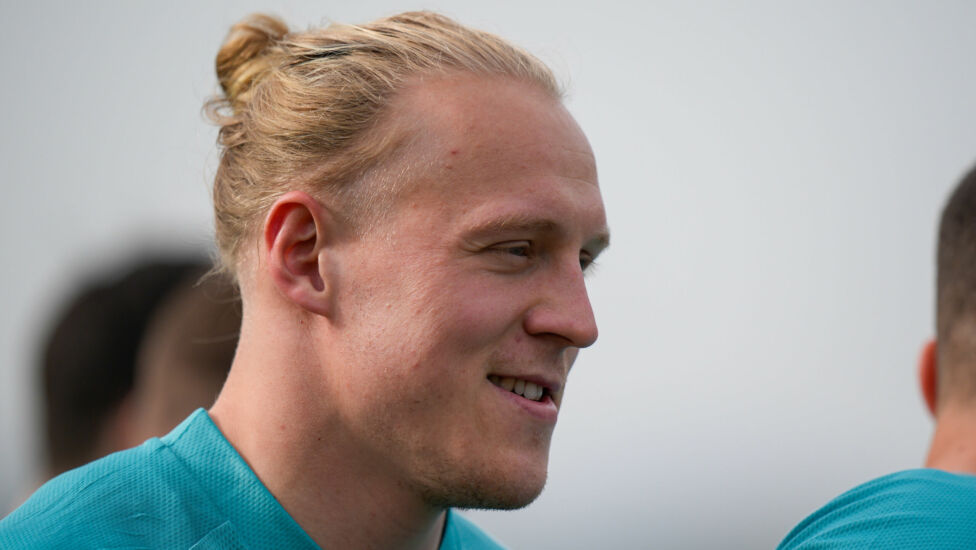 Vor etwas mehr als einem Monat ist der EM-Traum von Fußball-Teamspieler Xaver Schlager nach einem Kreuzbandriss geplatzt