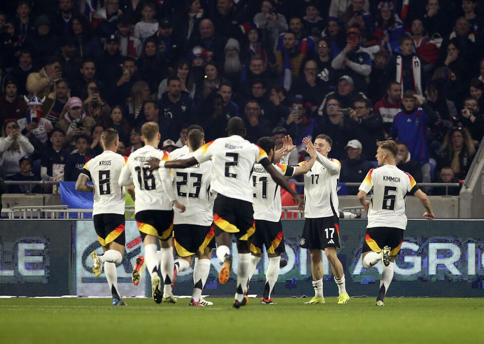 Frankreich verliert das erste Länderspiel 2024 zu Hause gegen EM-Gastgeber Deutschland mit 0:2