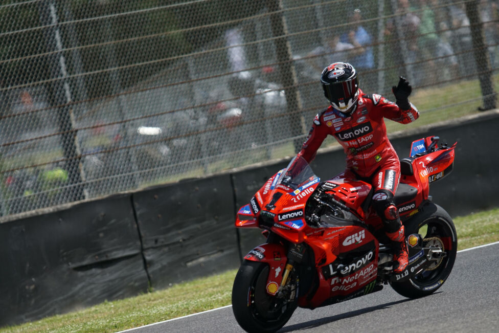 Weltmeister Bagnaia sicherte sich in Mugello MotoGP-Sprint
