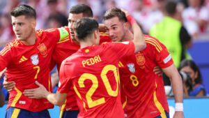 Spanien ist mit einem deutlichen Sieg über Kroatien in die EM-Endrunde 2024 in Deutschland gestartet