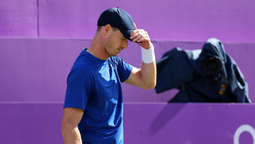 Andy Murray hat einen Tag nach dem Sieg in seinem 1.000. Einzel auf der ATP-Tour beim Rasen-Tennis-Turnier im Londoner Q