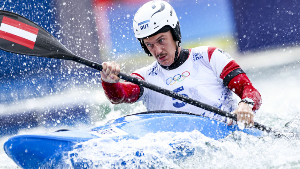 Der Wildwasserkanute Felix Oschmautz hat am Freitag im für die Erstrundensetzung des Kajak-Cross-Bewerbes der Olympische