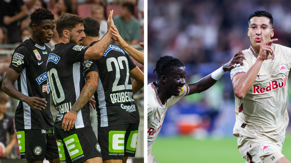 Traumlose für Sturm Graz und Salzburg in der Champions League