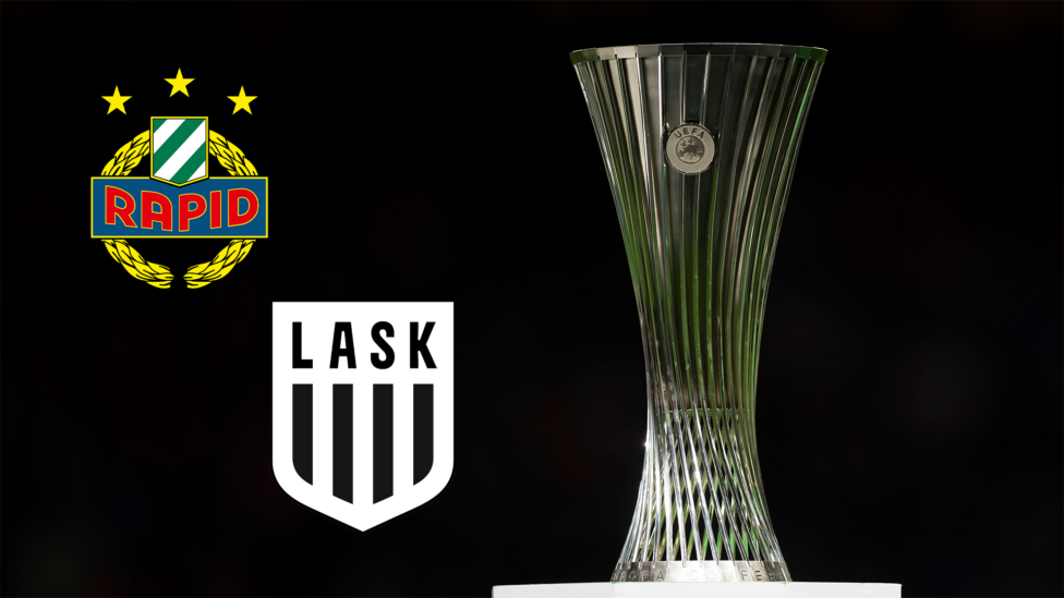 Die Spieltermine des SK Rapid und des LASK in der UEFA Conference League wurden am Samstagabend fixiert