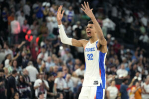 Frankreichs Basketballer jubeln über Finaleinzug