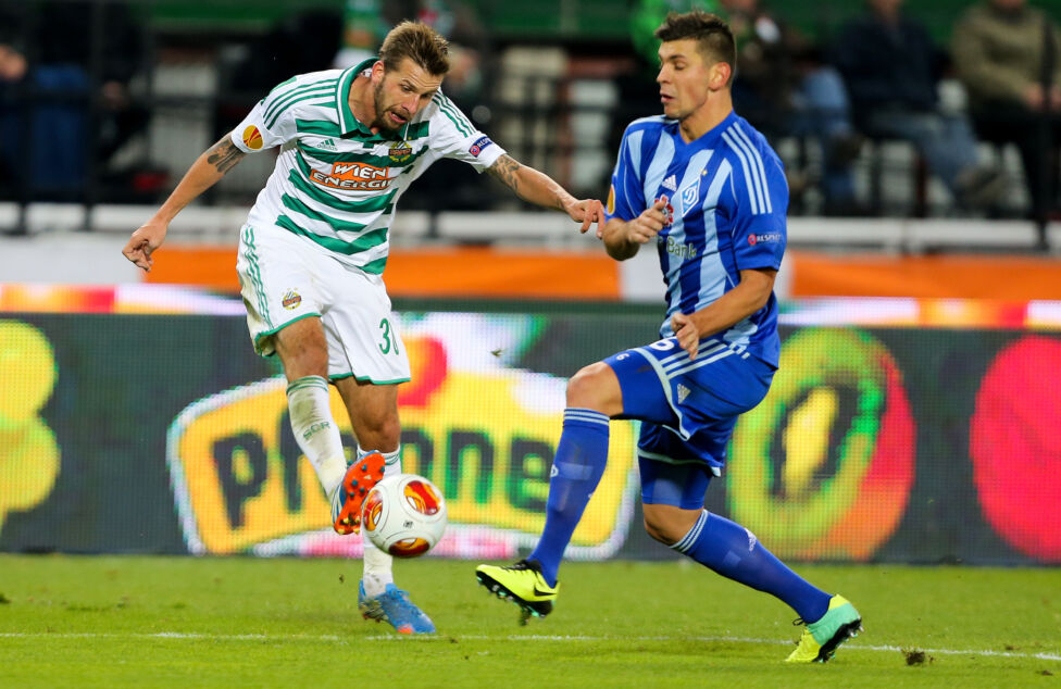 Im Duell in Wien gab es für Aleksandar Dragovic und Dynamo Kiew ein 2:2-Remis
