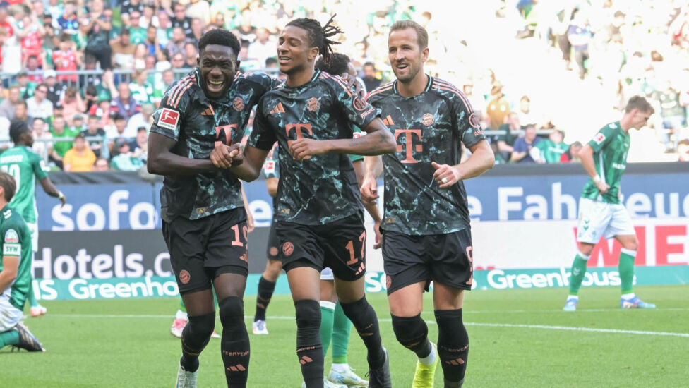 Deutschlands Fußball-Rekordmeister ist weiter in Torlaune: Am Samstag bejubelte der FC Bayern München ein 5:0-Schützenfe