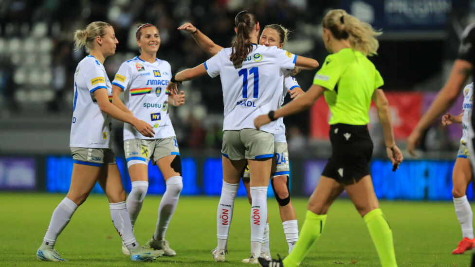 Die Frauen des SKN St. Pölten Rush haben es zum dritten Mal in Folge in die Champions-League-Gruppenphase geschafft