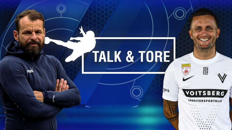 "Talk & Tore": Der Fußballtalk am Sonntagabend direkt im Anschluss an „Alle Spiele, alle Tore“ auf Sky Sport Austria 1
