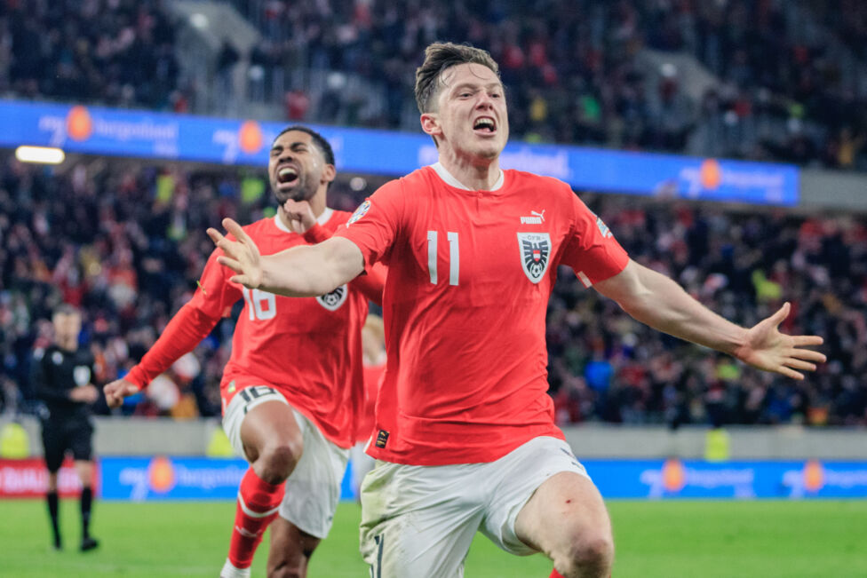 In allen drei bisherigen Länderspielen in der neuen Raiffeisen Arena in Linz hat der ÖFB-Stürmer Michael Gregoritsch ein