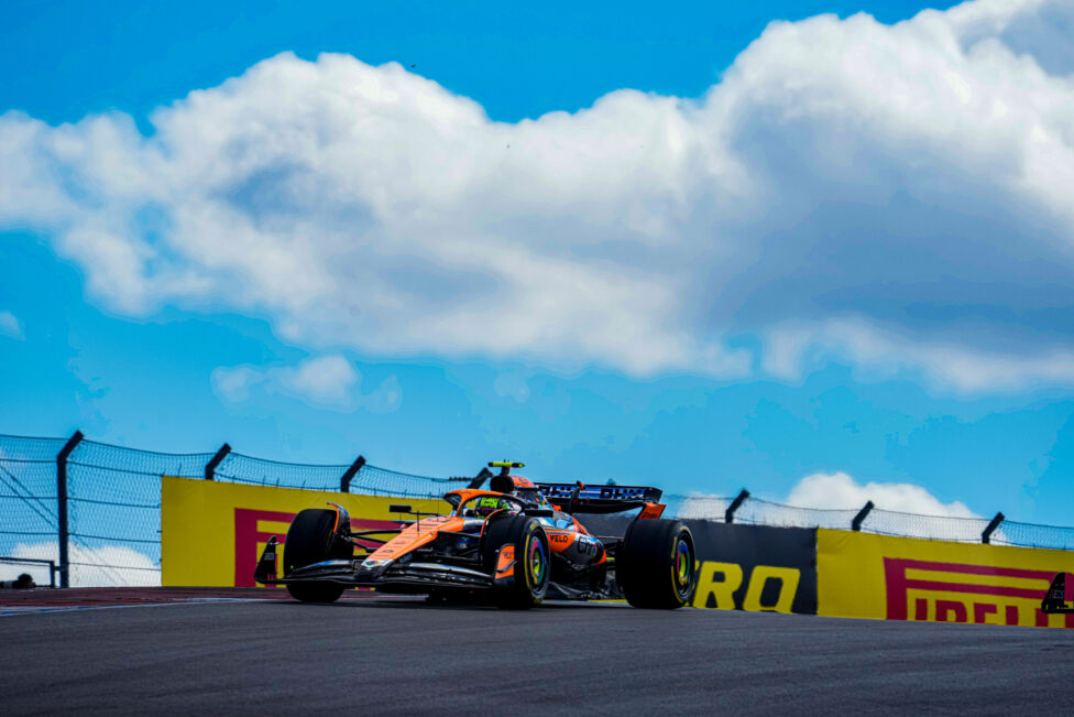 Lando Norris hat beim US-Gastspiel in Texas den Druck auf Formel-1-Weltmeister Max Verstappen nach einem zwischenzeitlic