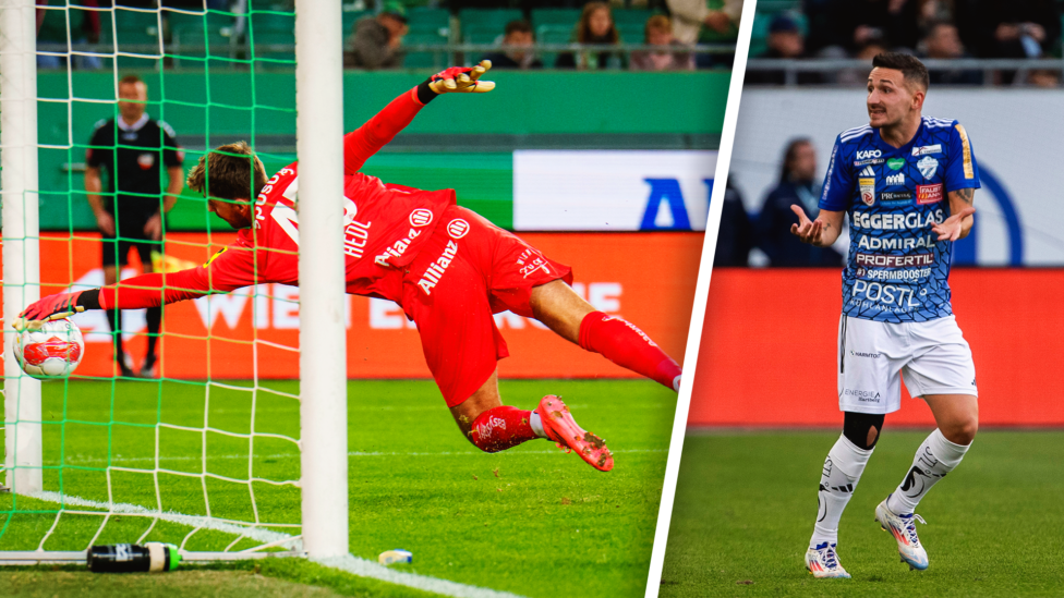 Im letzten Sonntagsspiel der 10. Bundesliga-Runde zwischen Rapid und Hartberg gab es einige strittige Szenen - Jetzt spr