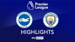 HIGHLIGHTS | Brighton & Hove Albion - Manchester City | 11. Spieltag