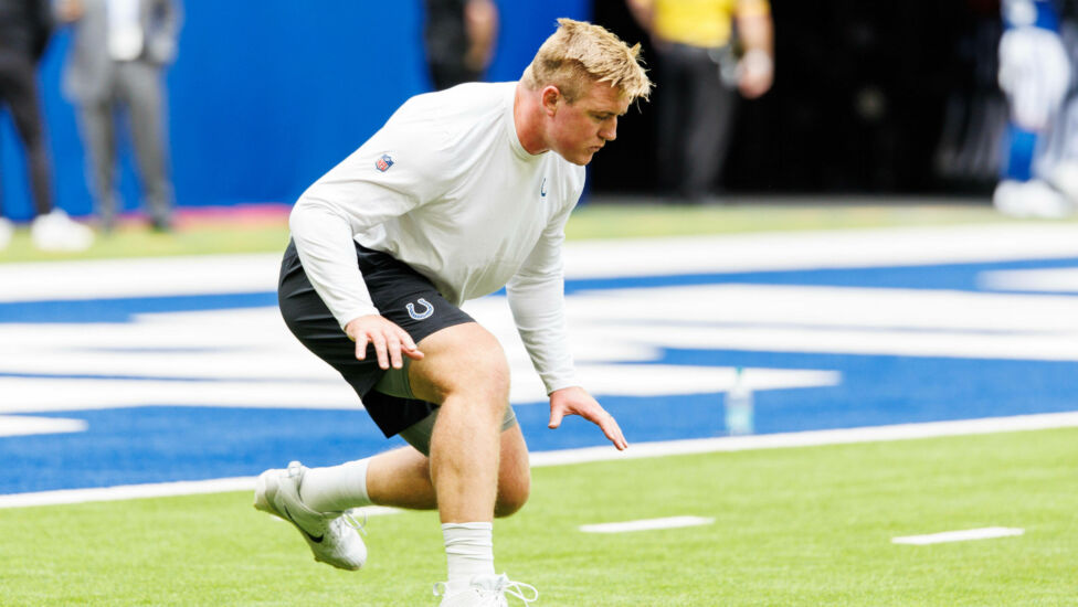 Österreichs NFL-Export Bernhard Raimann ist nach dem Abklingen seiner Gehirnerschütterung wieder ins Training bei den In