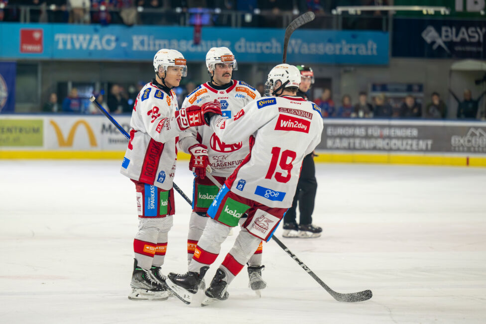 Der KAC bleibt in der ICE Hockey League im Flow. Der Rekordmeister wies am Freitag mit Fehervar den Tabellenführer in di