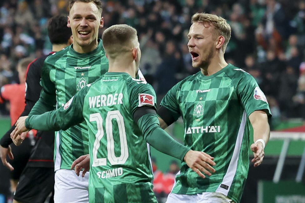 Ex-Rapidler Marco Grüll hat seinen Klub Werder Bremen mit einem Doppelpack zu einem Heimsieg gegen Union Berlin geschoss