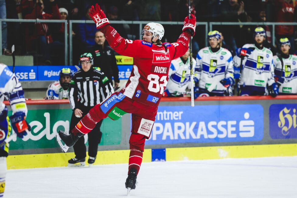 KAC fertigt Erzrivale VSV mit 8:0-Gala ab