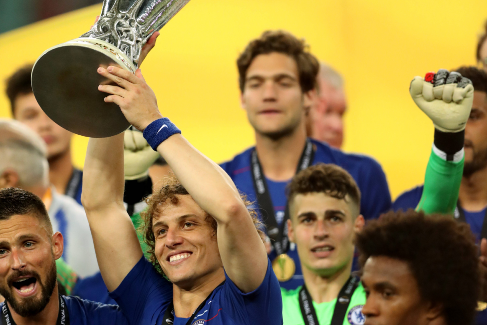 Vor seinem Abschied im Sommer 2019 gewann Luiz mit Chelsea noch ein zweites Mal die Europa League