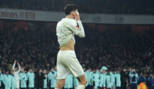 Nach dem Fehlschuss von DFB-Teamspieler Kai Havertz im FA-Cup-Match mit dem FC Arsenal gegen Manchester United ist desse