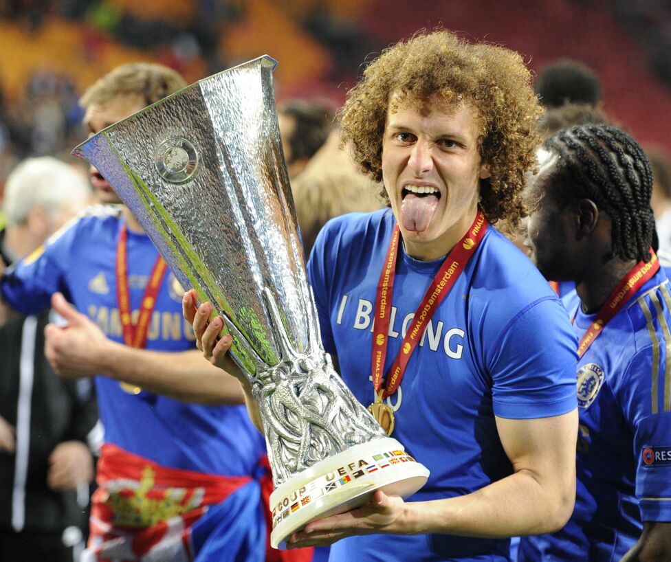 2013 - Ein Jahr nach dem Triumph in der Königsklasse gewann Luiz mit Chelsea auch die Europa League