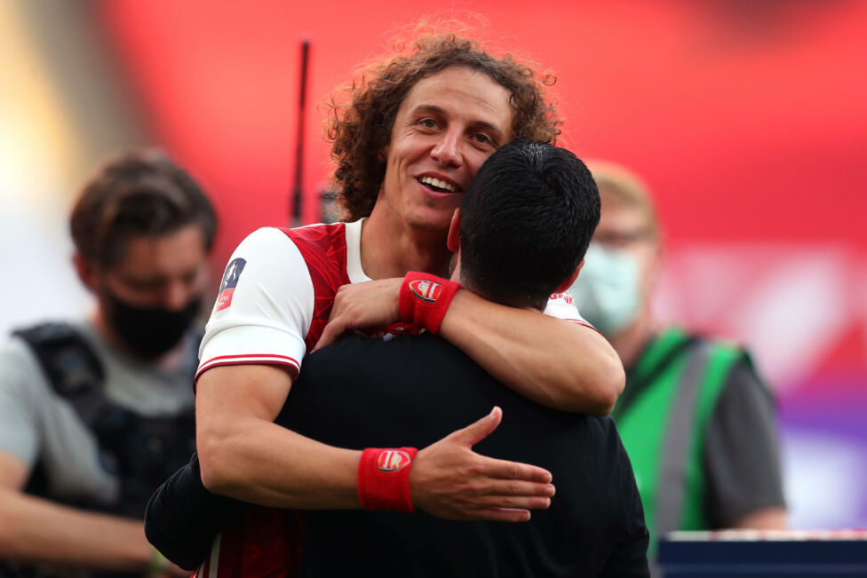 2020 - Mit dem FC Arsenal gewann Luiz gegen seinen Ex-Klub Chelsea den FA Cup und damit seinen letzten großen Titel in E