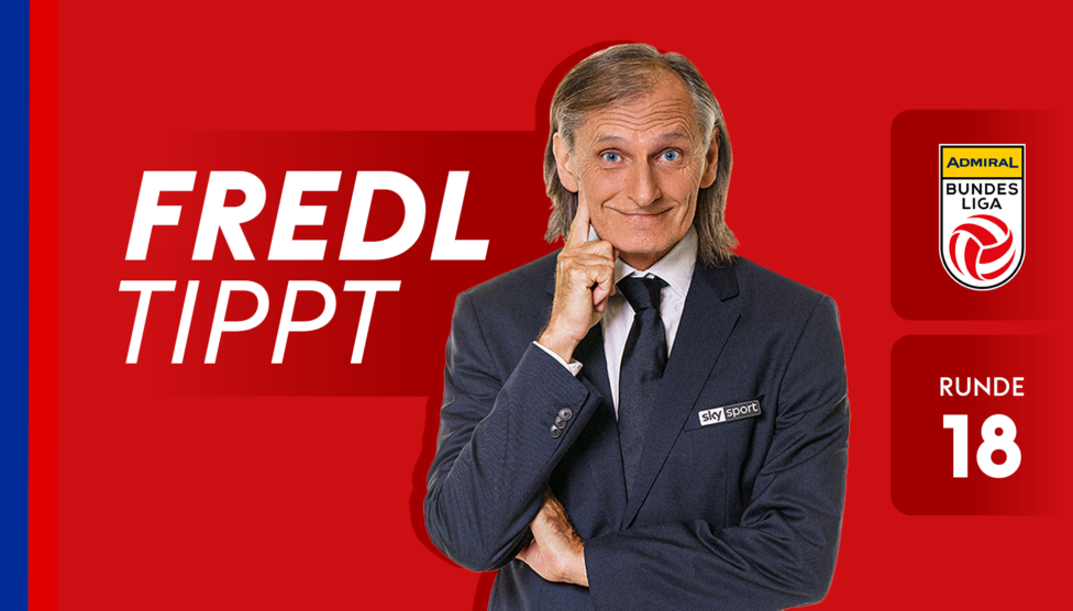 Unser Sky-Experte und Tipp-Orakel Alfred „Fredl“ Tatar hat seine Tipps für die 18. Runde der ADMIRAL Bundesliga-Saison 2