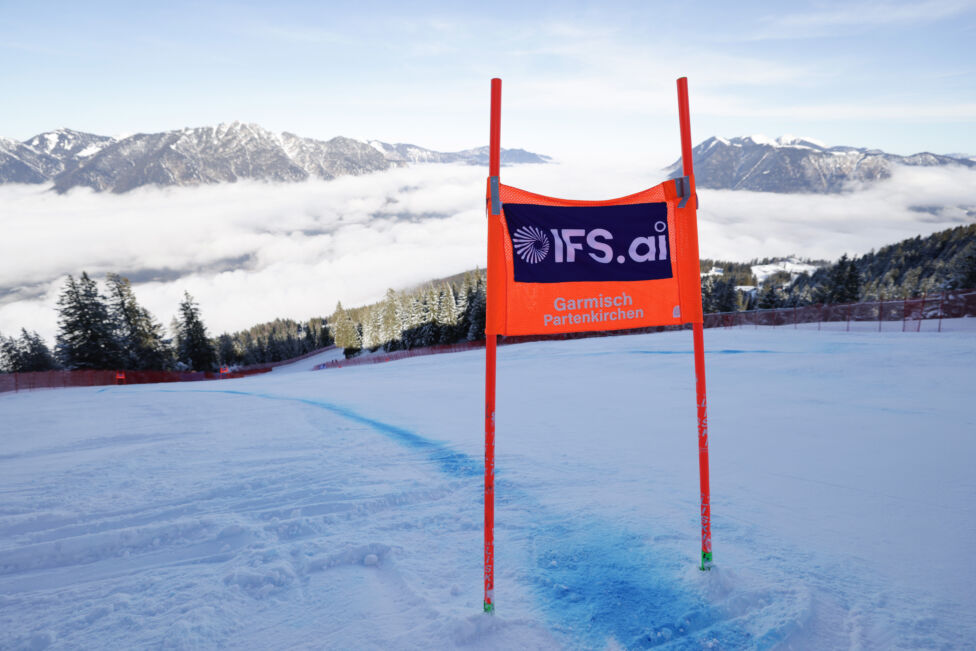 Die vergangenes Wochenende in Garmisch-Partenkirchen witterungsbedingt ausgefallene Abfahrt im alpinen Skiweltcup der Mä