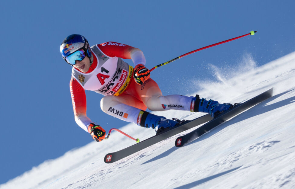 Marco Odermatt schickt sich in Saalbach-Hinterglemm an, als erster Skirennläufer seit Ted Ligety 2013 drei Goldmedaillen