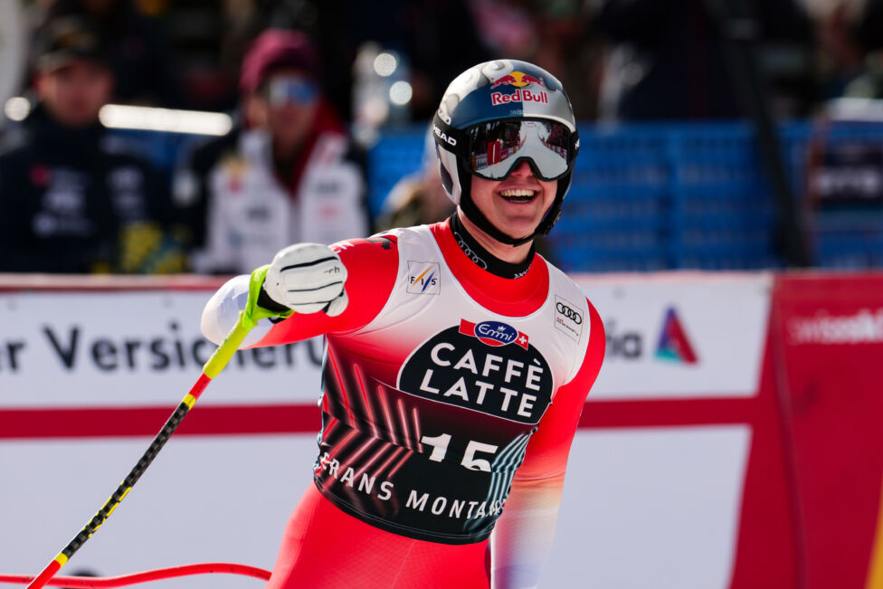 Franjo von Allmen hat einen souveränen Dreifach-Heimsieg der Schweizer Ski-Herren in Crans Montana angeführt