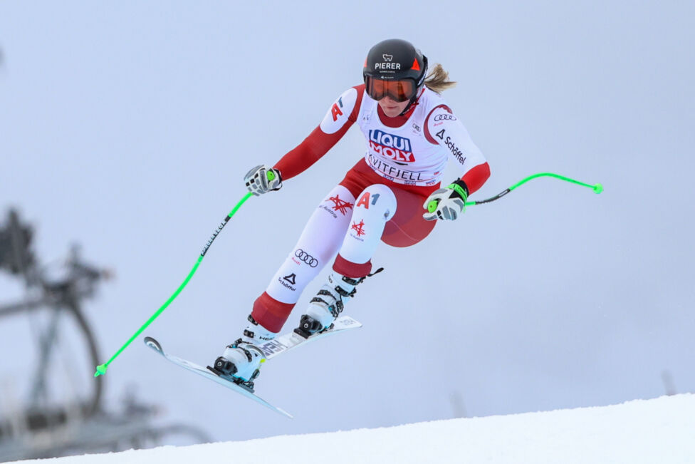 Cornelia Hütter hat sich mit Platz zwei im Abschlusstraining auf das Speed-Wochenende in Kvitfjell eingestimmt