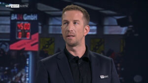Hartberg-Verteidiger Paul Komposch wurde gegen den SCR Altach mit Gelb-Rot vom Platz gestellt