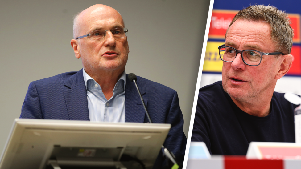 Zwischen ÖFB-Präsident Wolfgang Bartosch und Teamchef Ralf Rangnick sollen sich die Wogen geglättet haben